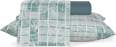 Jogo Roupa de Cama 100% Algodão Teka Crystal Casal