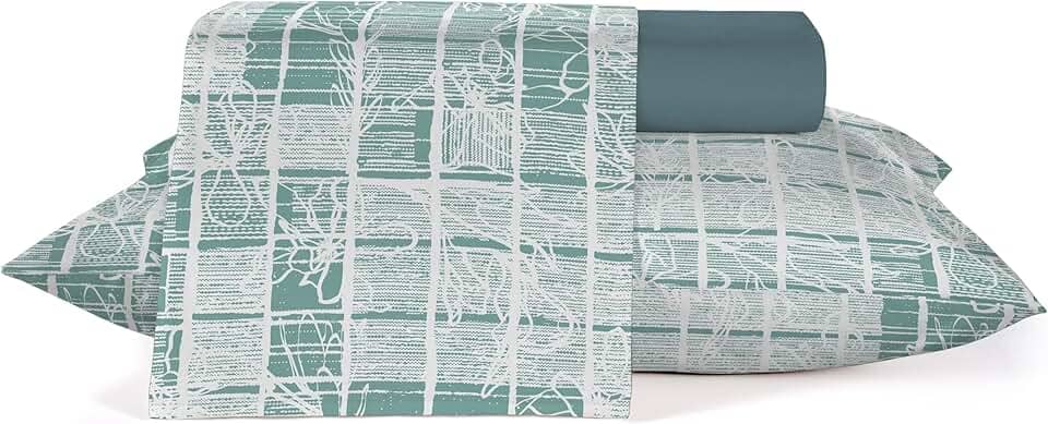 Jogo Roupa de Cama 100% Algodão Teka Crystal Casal