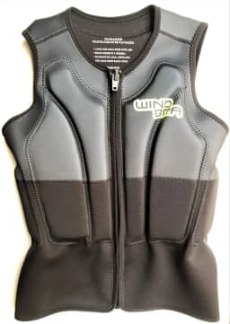 colete auxiliar flutuacao kite surf wind surf