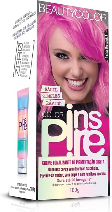 Tonalizante de Pigmentação Direta Color Inspire - Sink the Pink