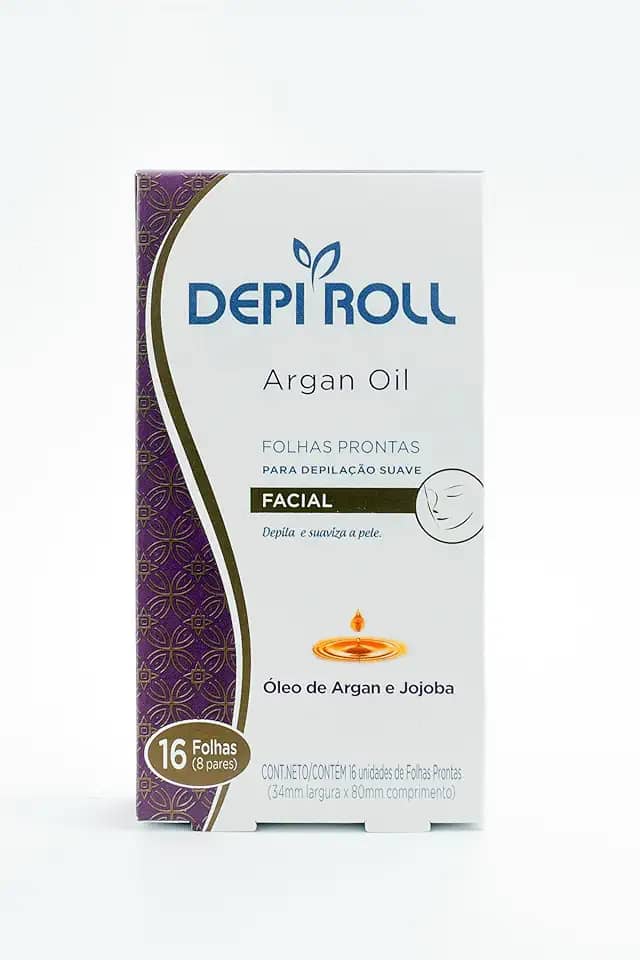 Depiroll Folhas Depilação Fac Pronta Argan Oil