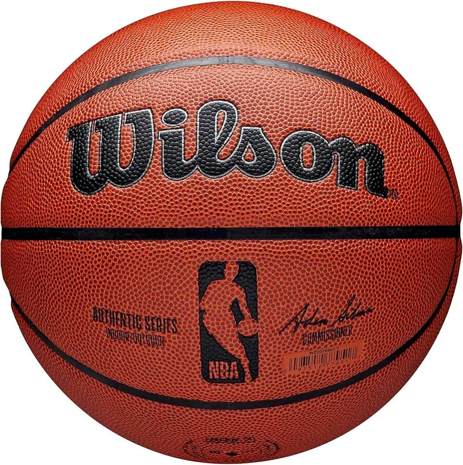 Wilson NBA Authentic Indoor/Outdoor Basketballs - Size 3, Size 6 and Size 7