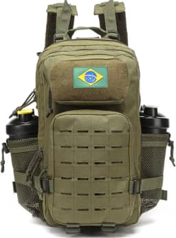 THURAM Mochila 20L À Prova D'água Com 2 Suportes Para Garrafa, Ideal Para Academia, Viagens Ao Ar Livre, Caminhadas E Pesca. Mochila Para Laptop De 13 Polegadas.
