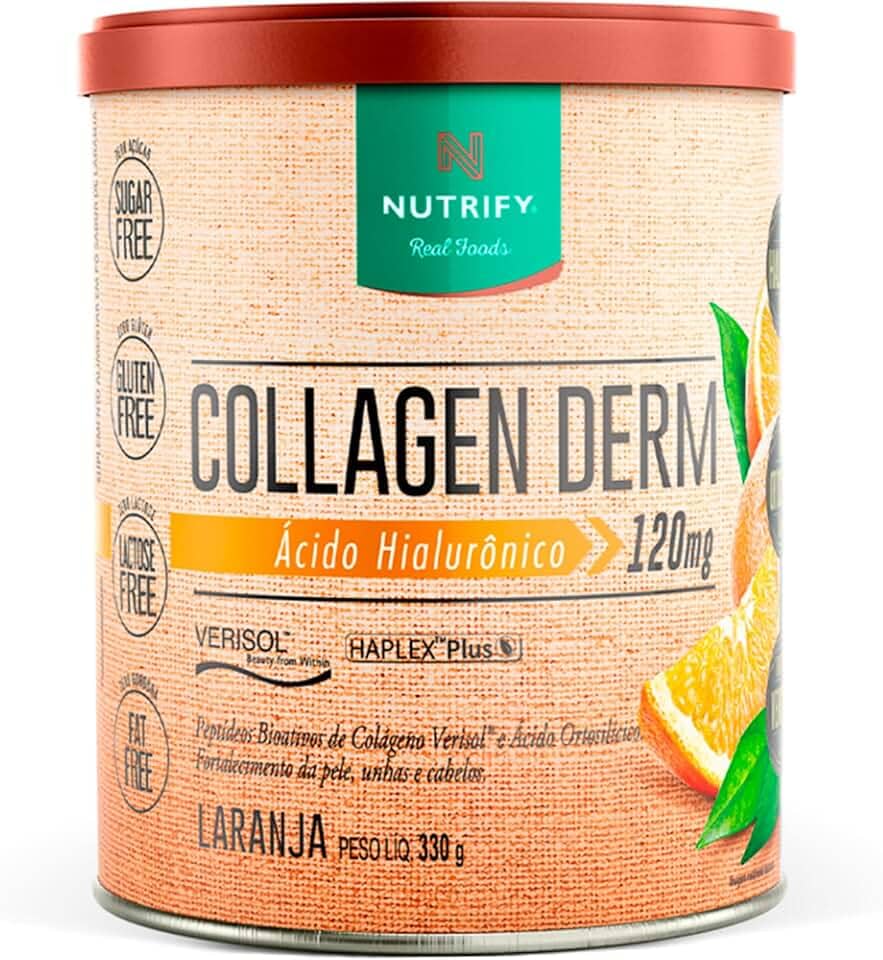 Nutrify - Colágeno Collagen Derm - 330g - Laranja
