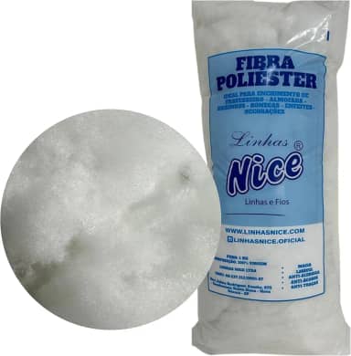 Fibra Macia Importada Antialérgica - P/Enchimento de Travesseiros e Almofadas