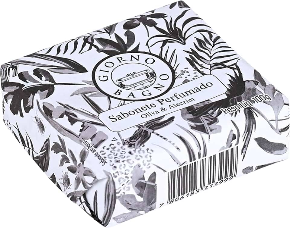 Giorno Bagno Sabonete Em Barra Para Mãos E Corpo Aroma Oliva & Alecrim 100G