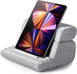 UGREEN Suporte de almofada para tablet para cama com suporte macio para colo com 3 ângulos de visão Acessórios de escritório doméstico ajustáveis Compatível com iPad Pro12.9 11 10.5 9.7 iPad