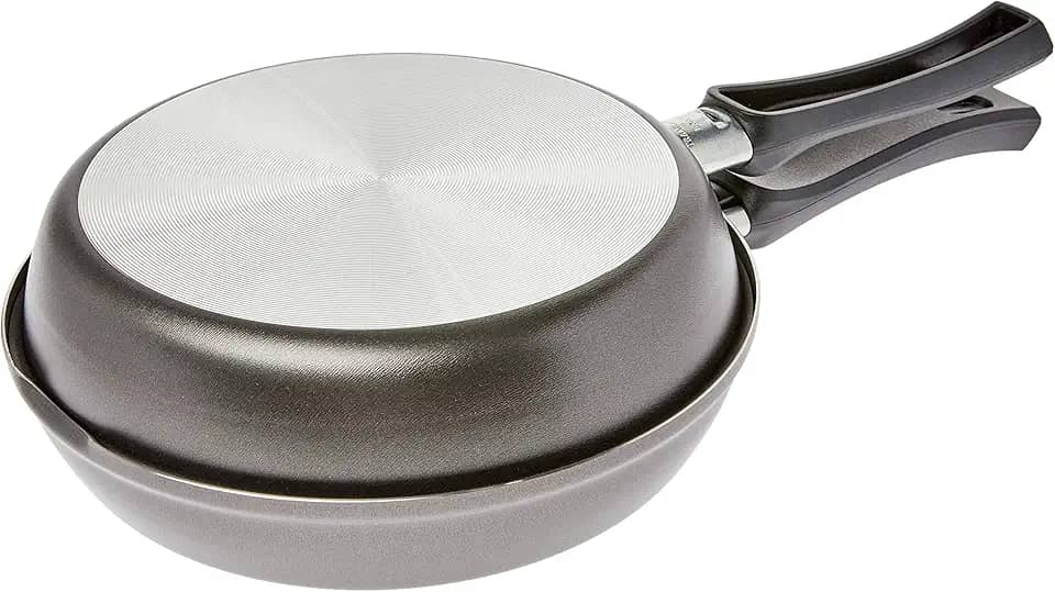 Omeleteira De Alumínio Com Revestimento Interno De Antiaderente Ø20cm Tramontina Napoli Grafite