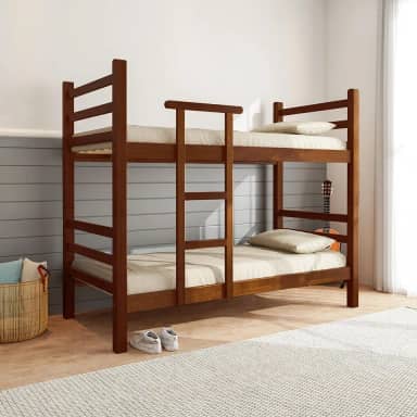 Beliche de Madeira Maciça Eucalipto Super Resistente Reta 6x6 Imbuia - Móveis Britz