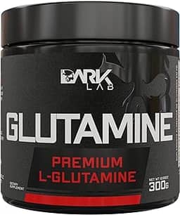 Glutamina Dark Lab 100% Pura, 300g, Recuperação Muscular e Sistema Imunológico