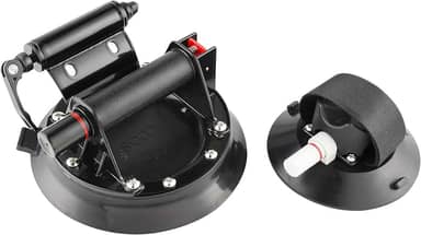 Suporte de bicicleta para teto de carro, ventosa a vácuo, suporte de bicicleta de liga de alumínio, com 5 adaptadores para a maioria das bicicletas, 9 x 100 mm/12 x 100 mm/15 x 100 mm/15 x 110