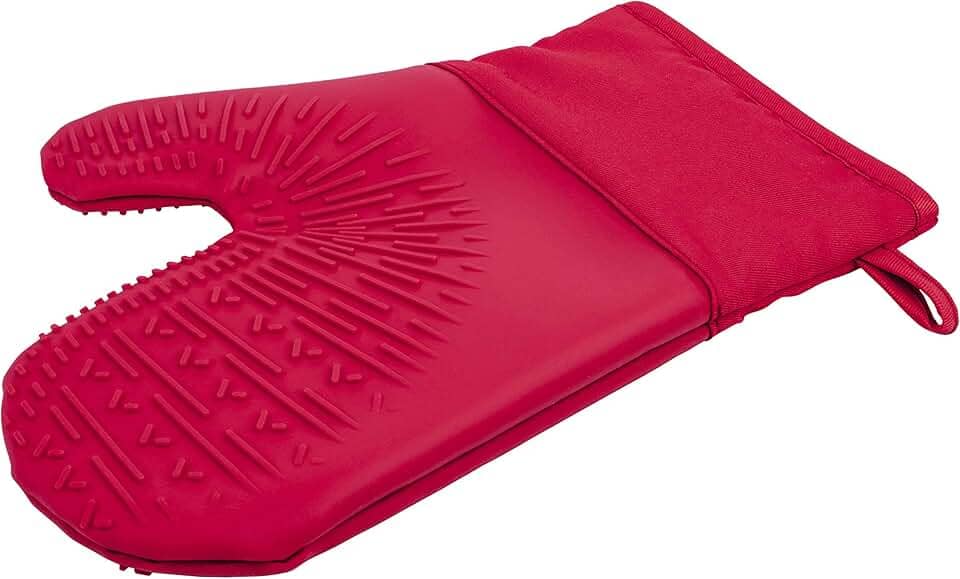 Euro Home - Luva de Silicone com Euro Vermelho - SIL3031-VM