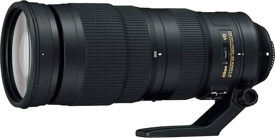 Nikon AF-S FX NIKKOR 200-500mm f/5.6E ED lente de zoom com redução de vibração com foco automático para câmeras Nikon DSLR