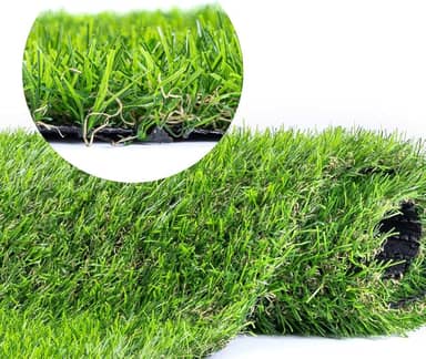 Grama Sintética 30mm Bicolor - Semelhante Natural 100cmx50cm