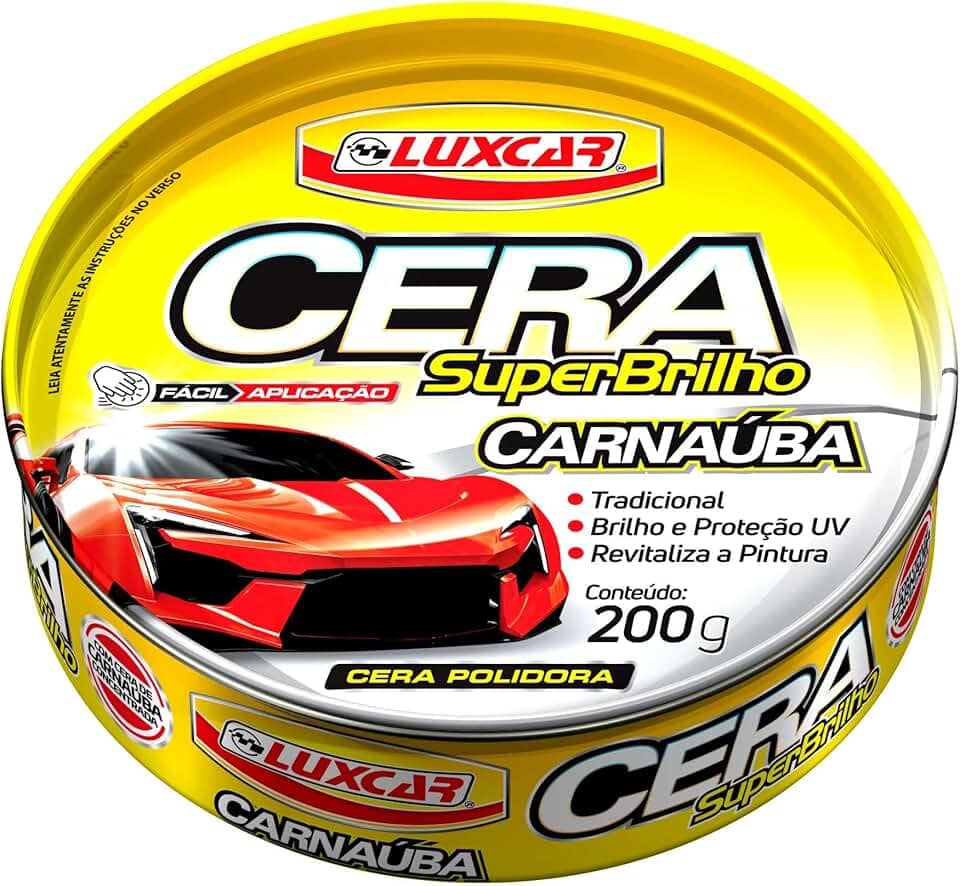 Cera Em Pasta Superbrilho Luxcar 200 G