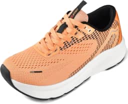 Sapatos masculinos com bico largo, suporte de arco, tênis de largura larga para corrida, caminhada, tênis, ortopédico, fascite plantar, treino, flux, com sola grossa acolchoada zero drop