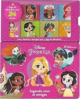 Princesa – Jogando com as Amigas: Livro + Jogo da Memória