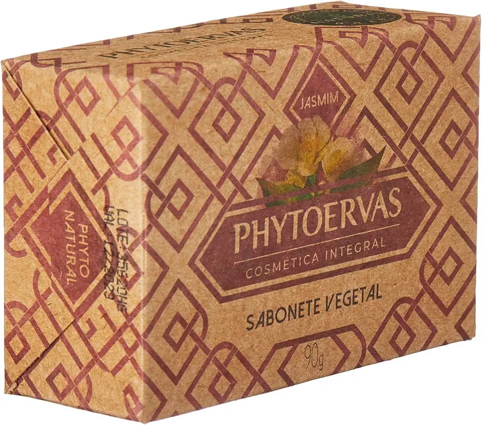 PHYTOERVAS SABONETE EM BARRA VEGETAL JASMIM 90G