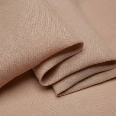 Tecido 100% Ramie/Linho de Cor Sólida para Vestido e Blusa 144,8 cm de Largura Artesanato por Yard (#8)