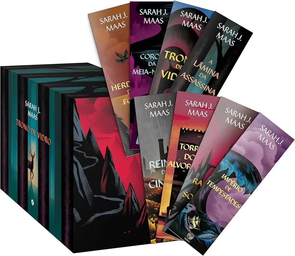 Box Trono de vidro - Novas capas