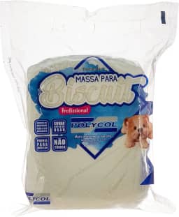 Massa Para Biscuit, Polycol, 1 kg, Natural