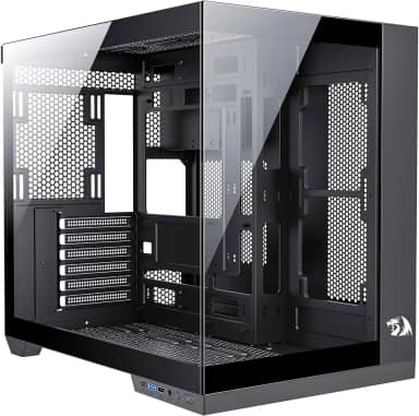 Gabinete Gamer Redragon Wideload Pro - Mid Tower, USB 3.0+2.0, Aquário, Vidro Panorâmico