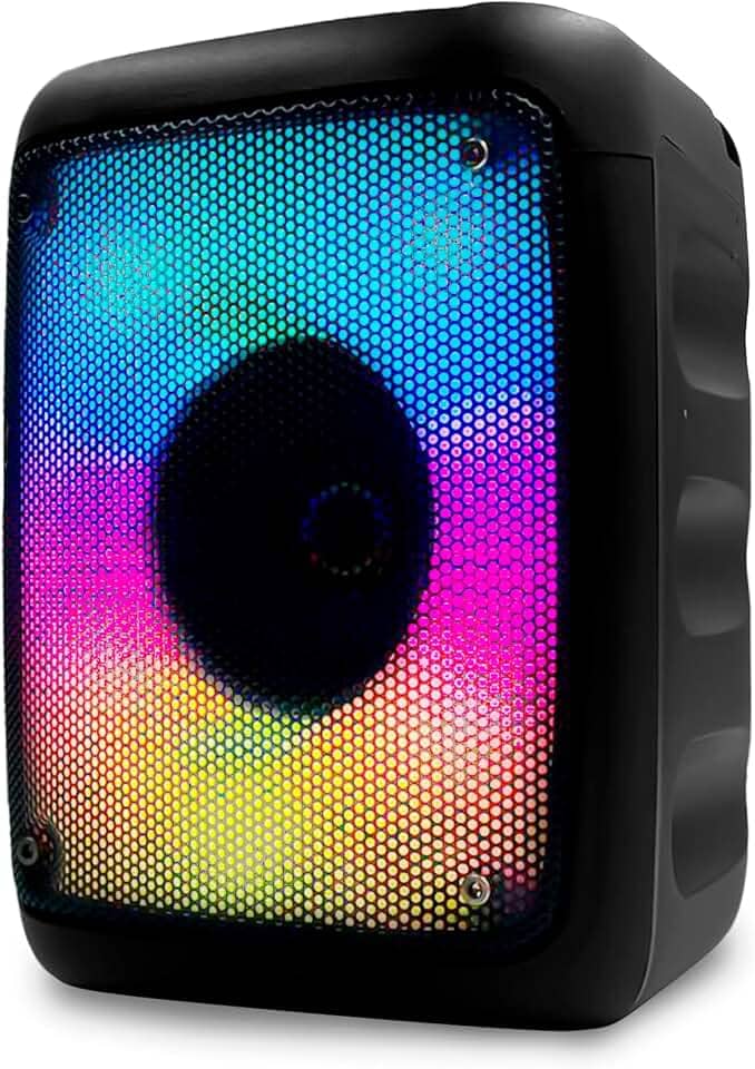 Caixinha Caixa de Som com Bluetooth Amplificada Com Microfone Potente e Portátil e Entradas para Usb Microfone Micro Sd Aux Graves Excelentes