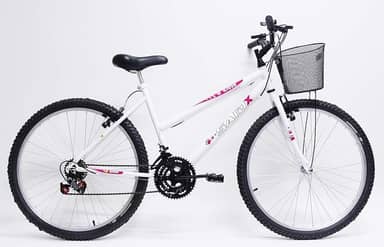 Bicicleta Aro 26 Feminina De Passeio 18 Marchas Saidx