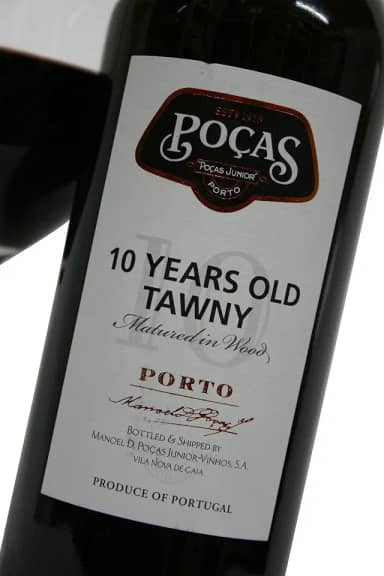 Vinho Porto Português Poças Tawny 10 anos 750ml