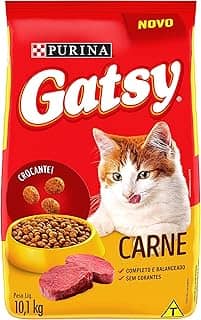 Purina Ração Gatos Adultos Gatsy Carne 10 1Kg