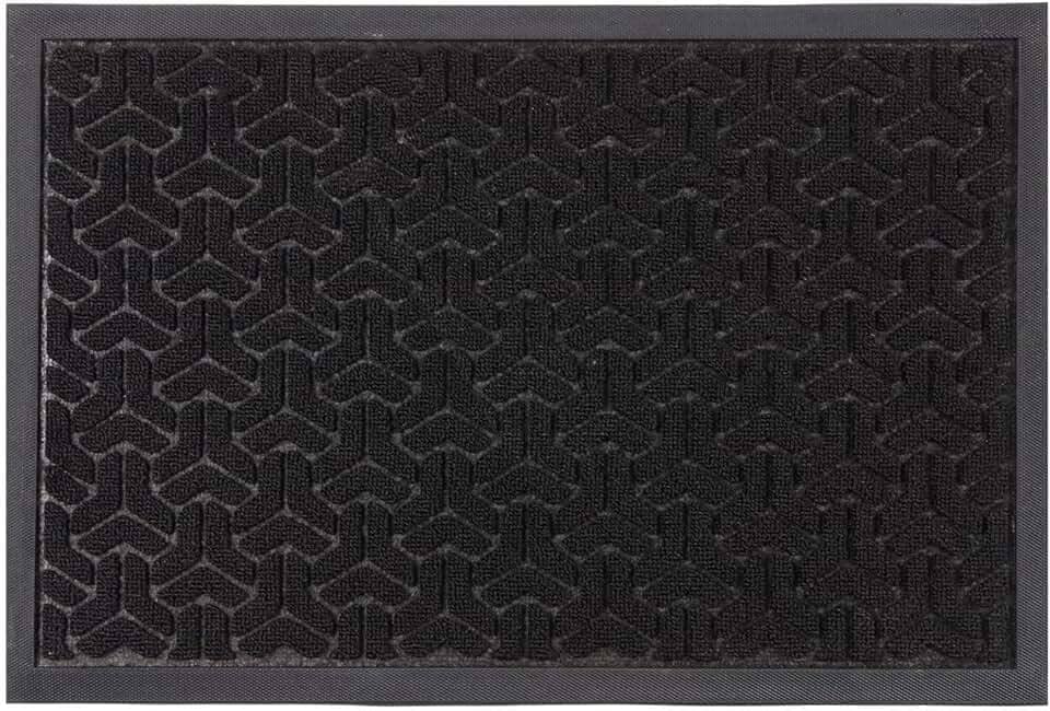 Kapazi, Tapete Capacho Waterkap Residencial 40Cm X 60Cm Grafite