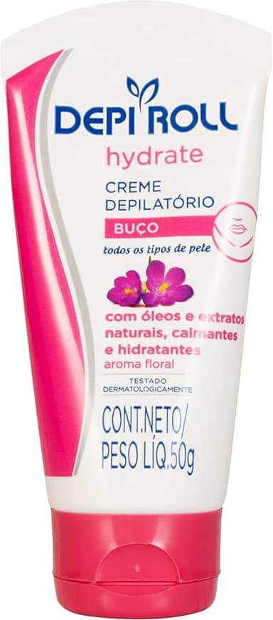 Depiroll Creme Depil Buço 50Gr Floral