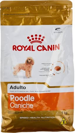 Ração Royal Canin Poodle Caniche, Cães Adultos - Sabor Outro, 1kg
