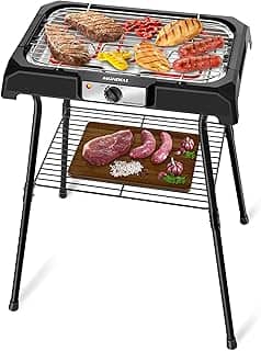 Churrasqueira Elétrica, Mondial, Preto, 1800W, 110V - CH-06