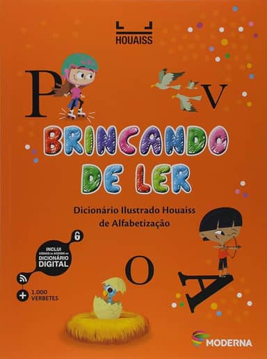 Brincando de ler: Dicionário Ilustrado Houaiss de Alfabetização