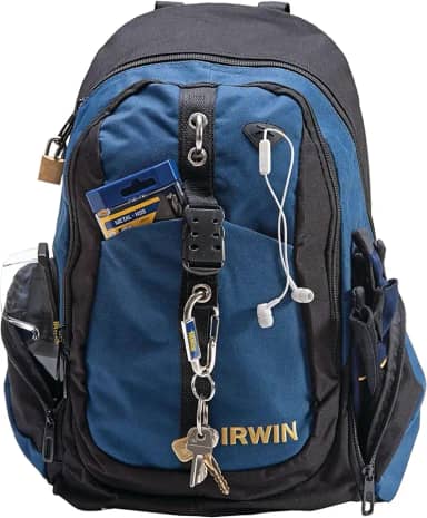 Irwin Mochila, Ideal para Armazenar Ferramentas, com Capacidade de 13kg, Modelo 1868158