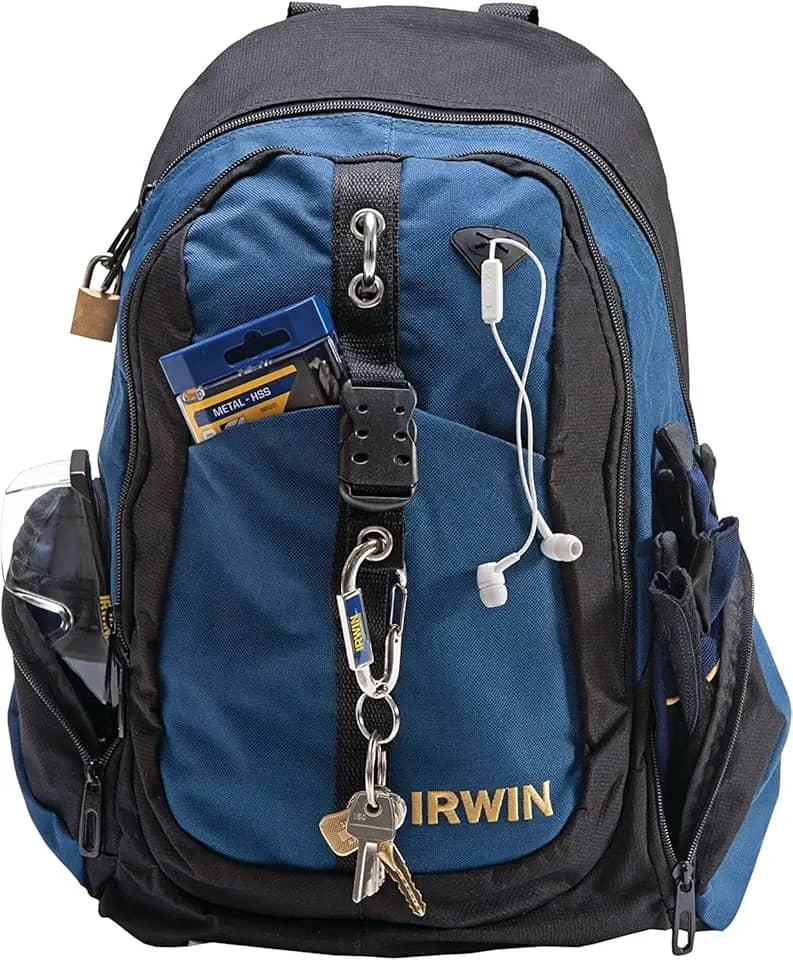 Irwin Mochila, Ideal para Armazenar Ferramentas, com Capacidade de 13kg, Modelo 1868158