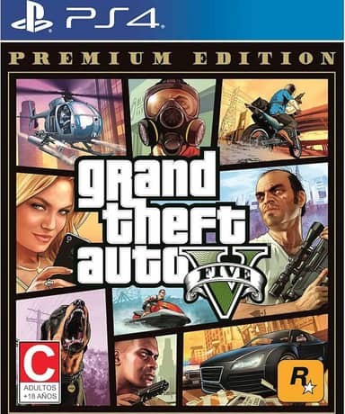Jogo GTA V Premium Edition - Ps4 Mídia Física