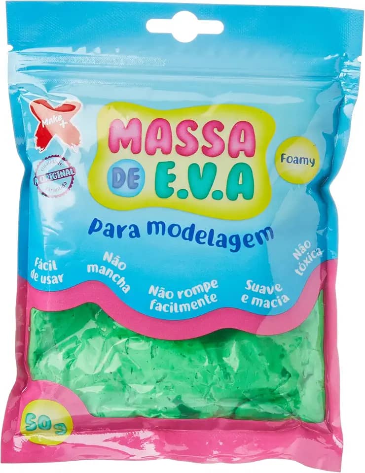 Make+ Lisa Massa de Eva, Verde, 50 g