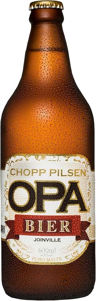 Cerveja Puro Malte Pilsen teor 4,6% 600ml Opa Bier