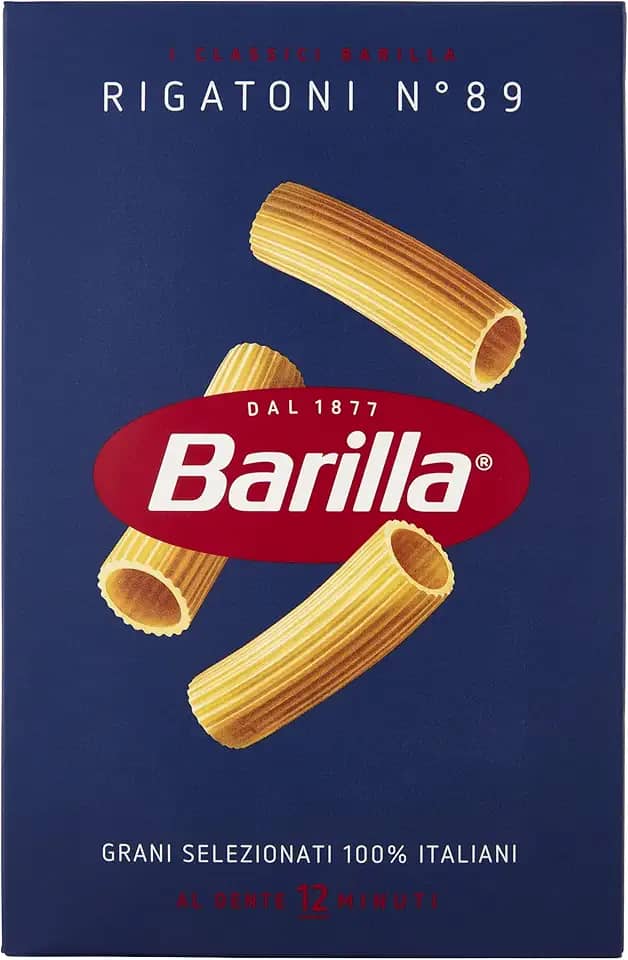 Barilla Macarrão Grano Duro Rigatoni 500G