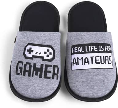 Pantufa Masculina Chinelo Real Life Em Meia Malha
