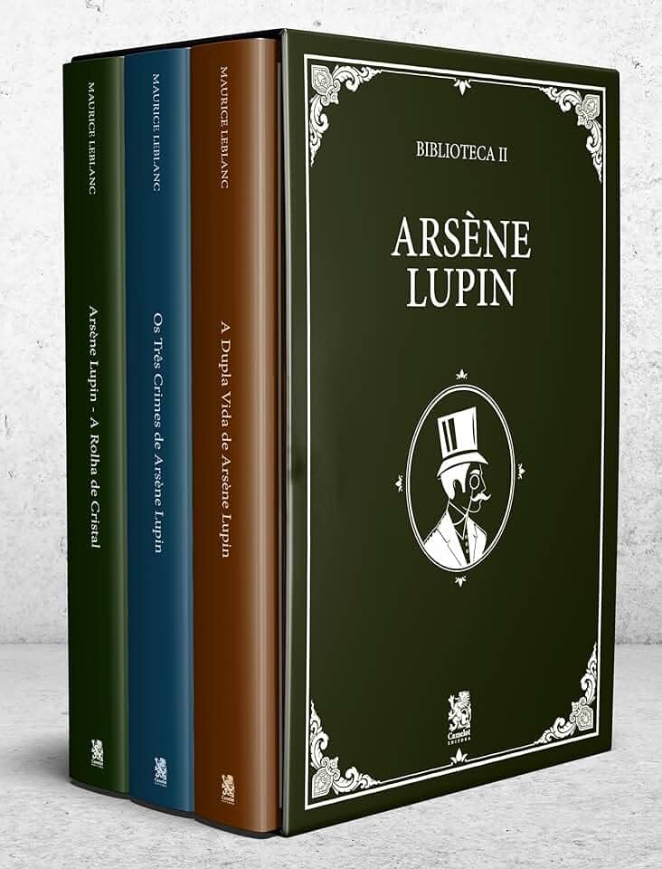 Biblioteca Arsène Lupin Volume 02 - Box com 3 Livros