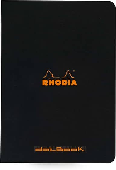 Caderno Rhodia Dotbook A5 Capa Preta Rhodia, Preto