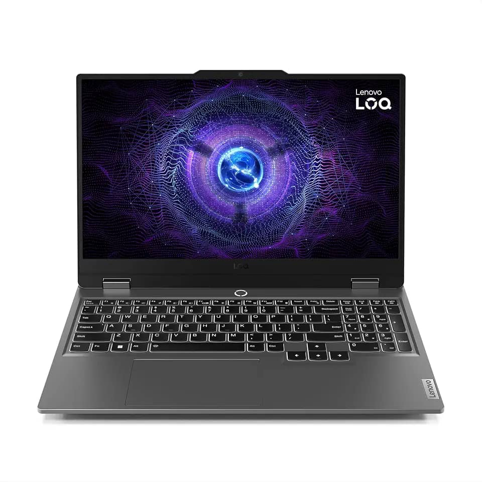 Notebook Lenovo LOQ 15IRX9 Intel Core i7-13650HX 16GB 512GB SSD RTX 4050 Linux 15.6" - 83KHS00100 Luna Grey