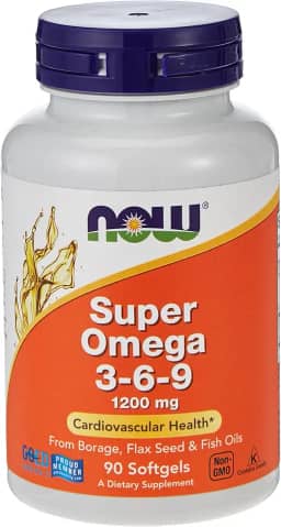 Agora alimentos super ômega 3-6-9 1200 mg-90 ct
