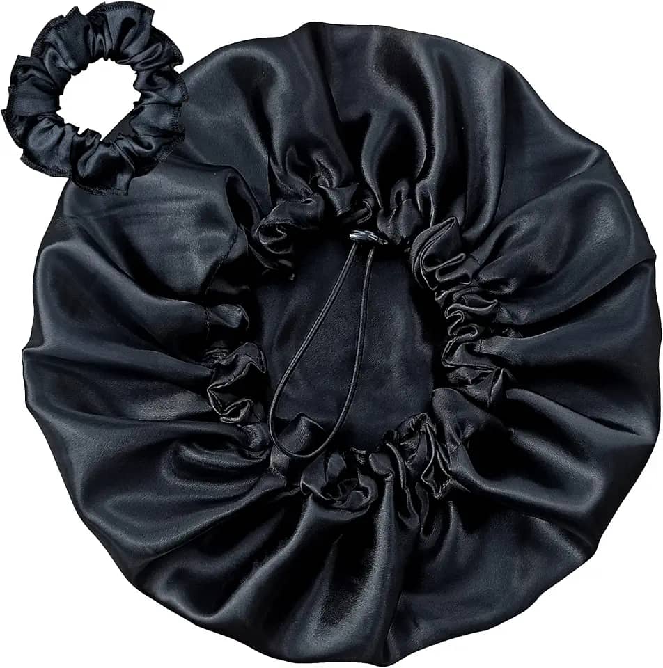 Touca De Cetim Dupla Face Ajustável Xuxinha