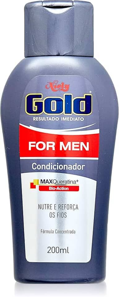 Condicionador Gold for Men, 200 ml, Niely, Niely