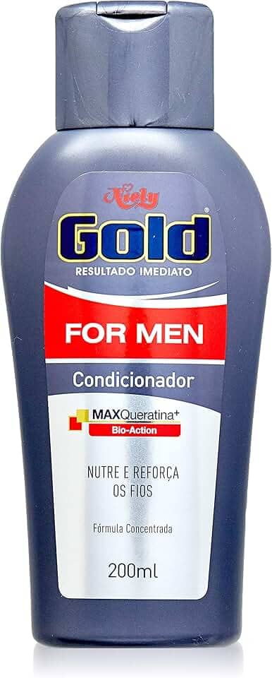 Condicionador Gold for Men, 200 ml, Niely, Niely
