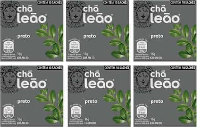 Chá Preto Leão - Combo (60 Sachês)
